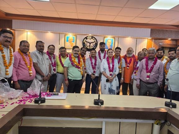 Pradeep Sharma became the president of Collectorate Employees Union, Sumit became the minister