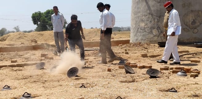Five illegally operated brick kilns were closed in Kalan