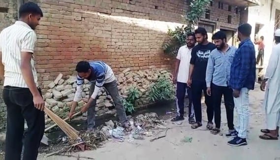 There are three sweepers for a population of 12,000