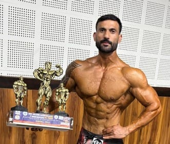 Rich became the overall champion in bodybuilding