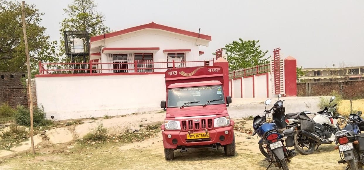 The post office and hospital were built but not the road