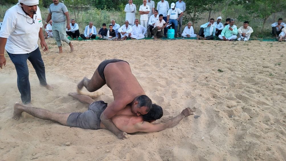 Jai Bhagwan Baghot won wrestling worth Rs. 3100