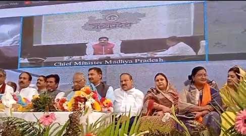 MP News Virtual inauguration of ROB bridge in Gwalior CM Dr. Mohan Yadav dedicated it to public