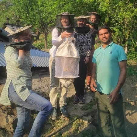 The road to success is decorated with honey, 80 youths of Kullu become self-reliant
