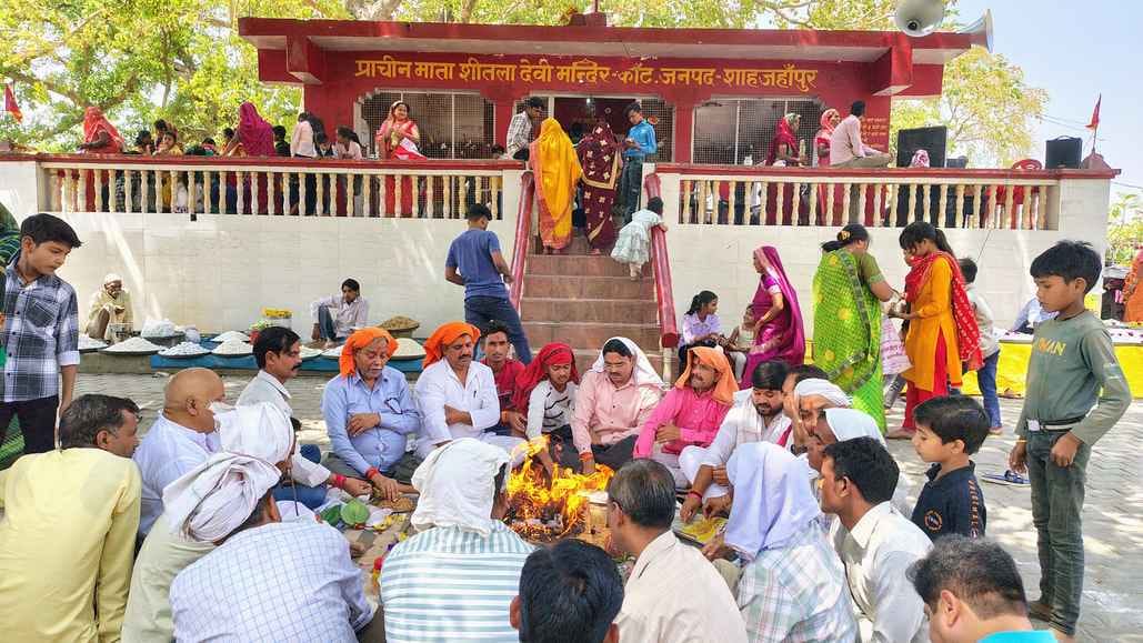 Charain fair held in Mata Sheetla Devi temple