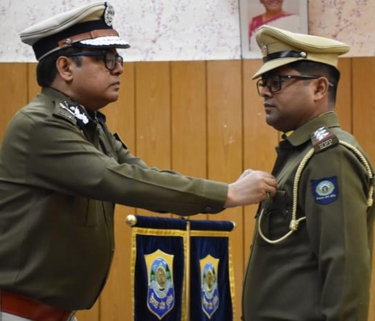 Sandeep and Akshay Sharma honored for excellent police services