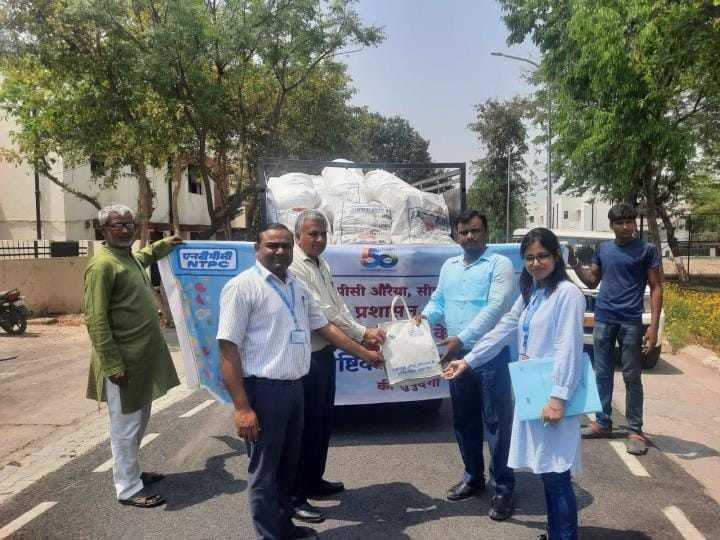 NTPC gave 1200 kits to TB patients