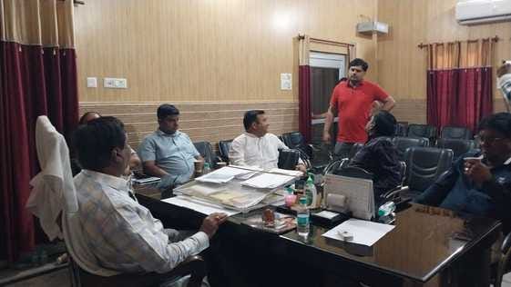 There was a heated argument between the Municipal Chairman and the Councilor