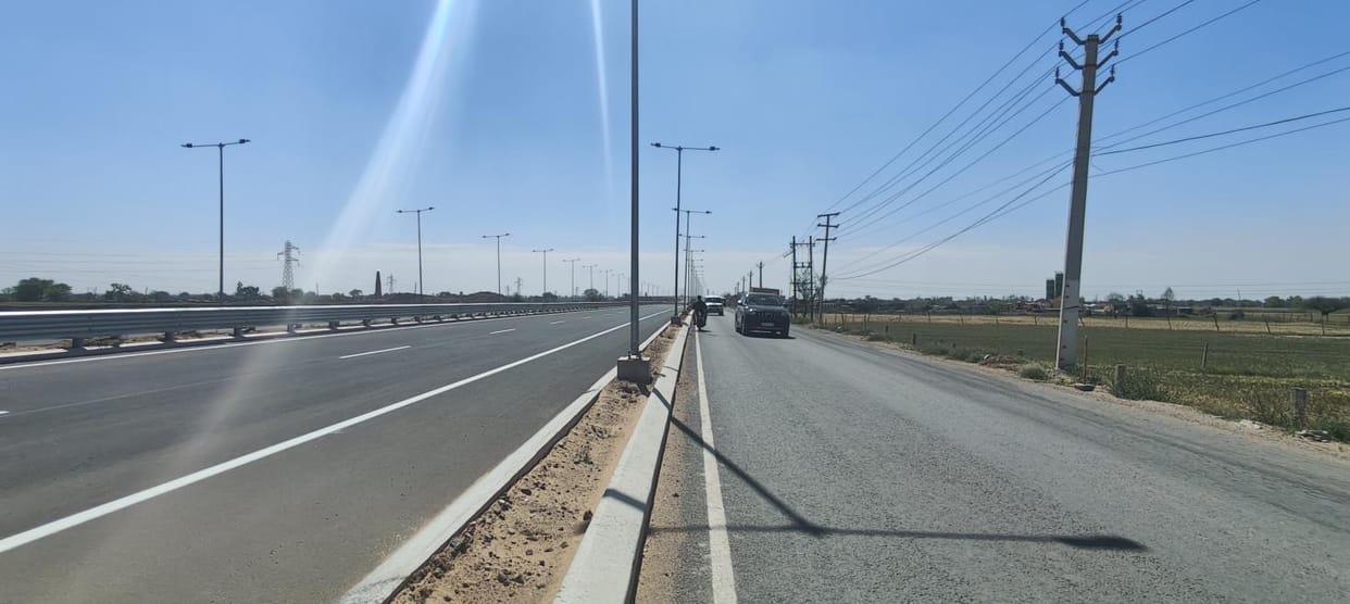 Temperature reached 40 degrees for the first time in the season, hot winds increased difficulties