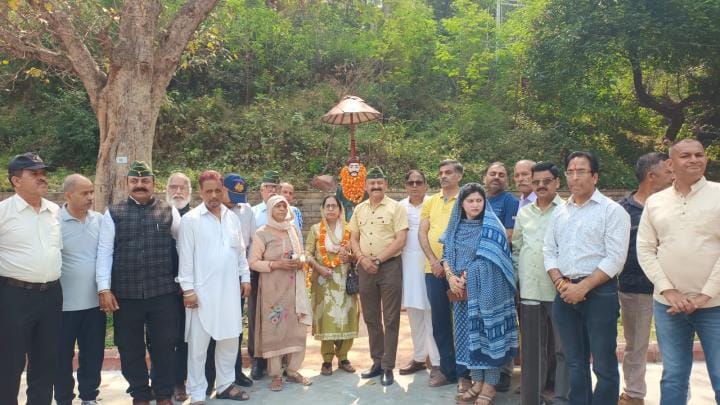 Gave Tribute to Martyr Balbir singh Jamwal