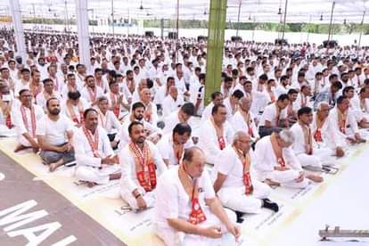 bhilwara thousand hands joined navkar mantr news in hindi