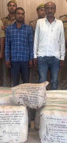 Ganja worth 16 lakhs was being taken from Mirzapur to Badaun, police arrested 2 accused