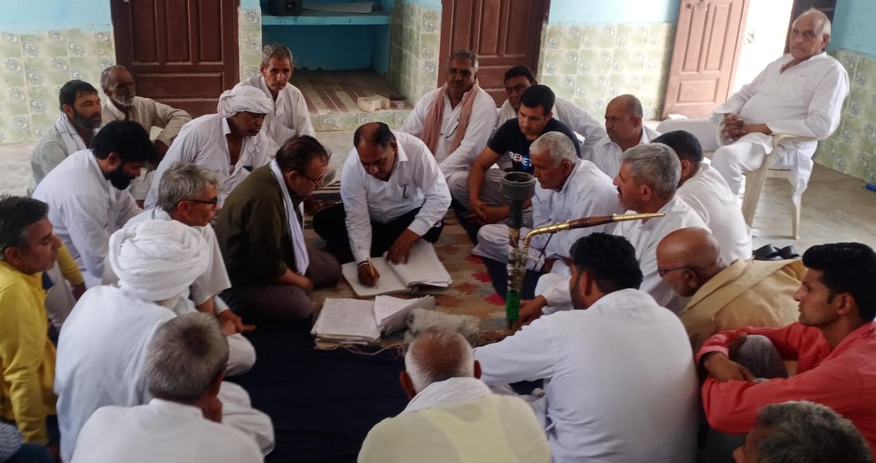 Panchayat of two villages held for consolidation in Jui