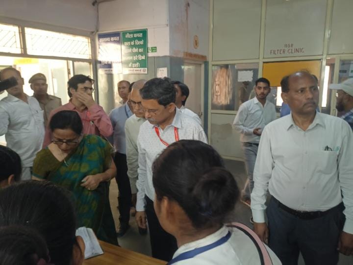 ADG Health expressed displeasure after seeing the dirt in the hospital