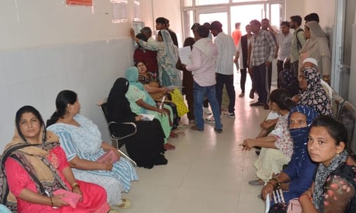CT scan stopped due to server slowness, patients returned without getting tested