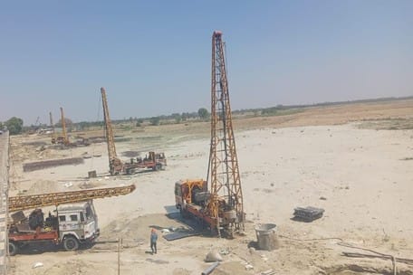 Pillars have started to be built, construction is expected to be completed in 24 months