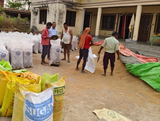 If the wheat exceeds 120 quintals, then purchase will be done from home
