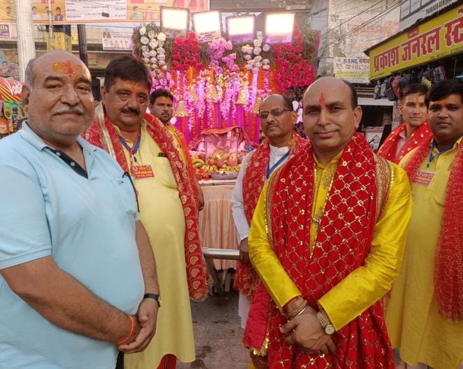 14th procession of Maa Haat Kalika taken out