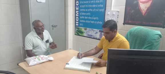 70 patients are taking homeopathy OPD every day in civil hospital