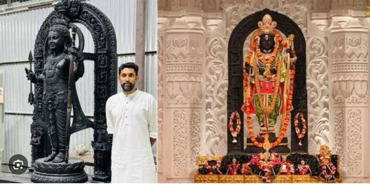 राममंदिर की मूर्ति बनाने वाले अरुण योगीराज