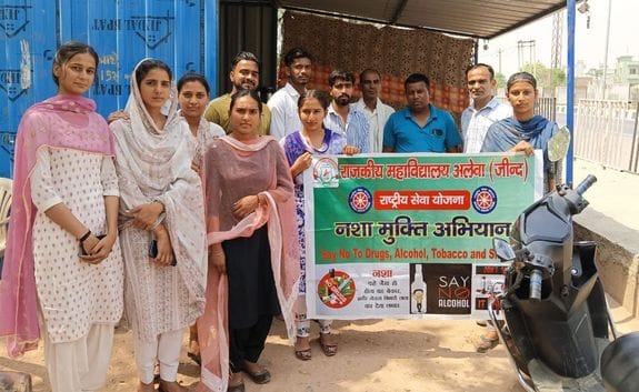 Volunteers launched awareness campaign against drug addiction