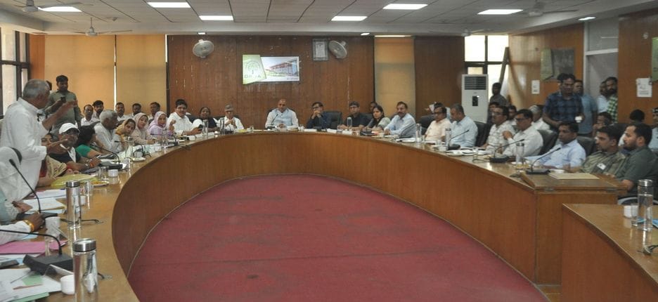 Uproar in the corporation house on the issue of drinking water, sewer and cleanliness