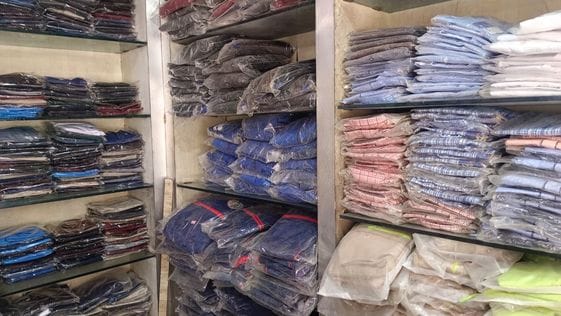 Children are forced to buy dresses