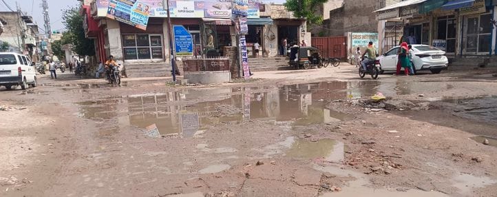 People got relief from scorching heat