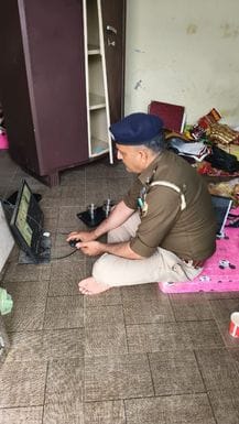 Two crowns and one umbrella stolen from Jalpa Mata Temple Sidhpur, incident captured on CCTV