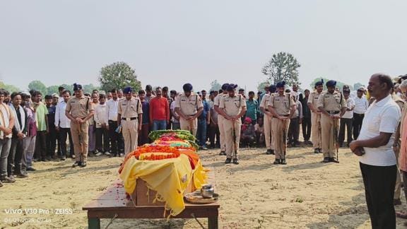 There was hue and cry when the body of the CRPF jawan reached the village
