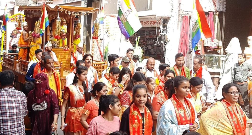 kasganj news mahavir shobayatra