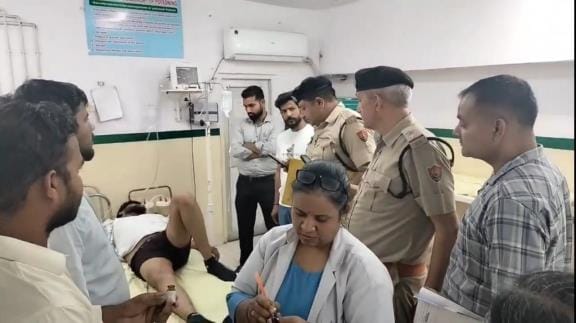 Truck union chief and his friend injured in firing