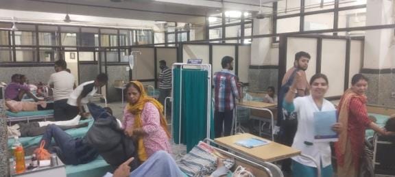 The number of viral patients in the emergency increased, beds are not available