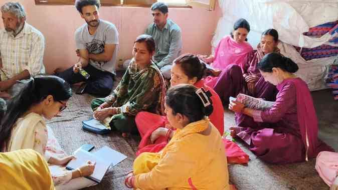 JICA team visited Jadari, Dhyadi and Dhali sites