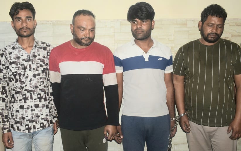 Four members of interstate vehicle theft gang arrested