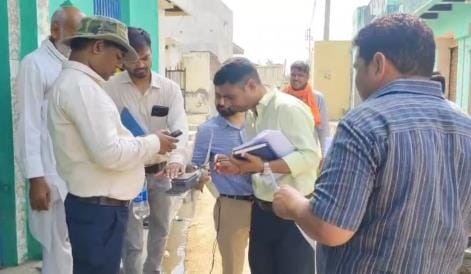 DPO inspected street lights in Kishanpur for the second time