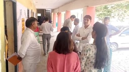 During the inspection of the education board secretary, 34 teachers who were supposed to check answer sheets were not found