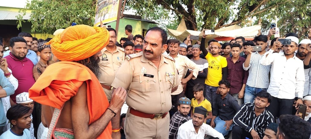 People took to the streets in the case of the death of a villager
