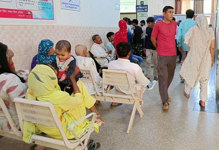 OPD service for two days, patients will be troubled