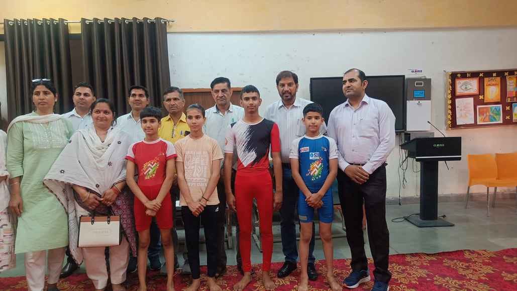 Manav tops district level Yoga Olympiad