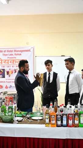 Students learnt cooking techniques in IHM