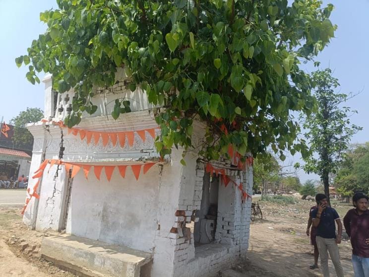 Villagers are angry over the discussion of removing the ancient Shiva temple
