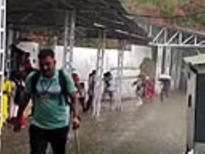 Helicopter Service Disturbed Due to Rain