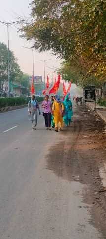 Crowd of devotees gathered on Hanuman Janmotsav