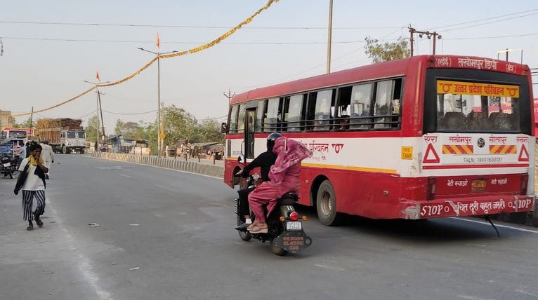 Route diversion increased the distance of vehicles, one hour journey took two hours