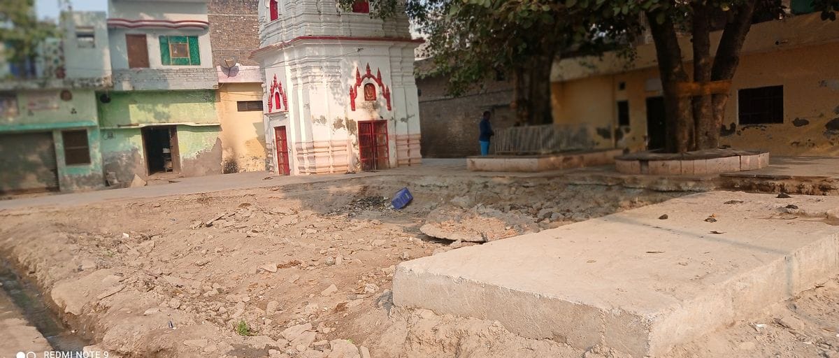Celebrating the birth anniversary in the demolished premises of Parashuram temple will be a challenge