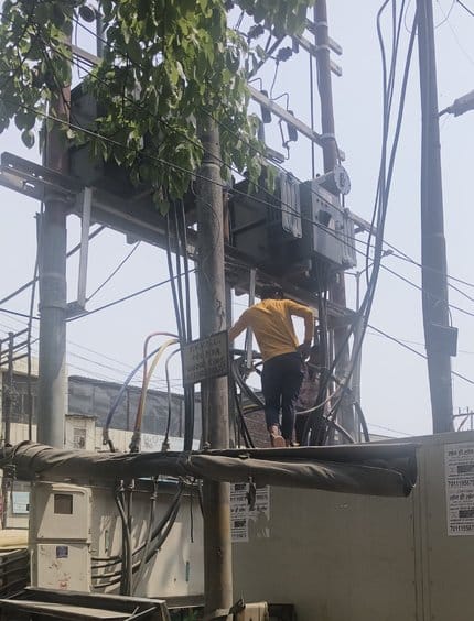 Crores of rupees were spent, the power system collapsed in the first storm and rain