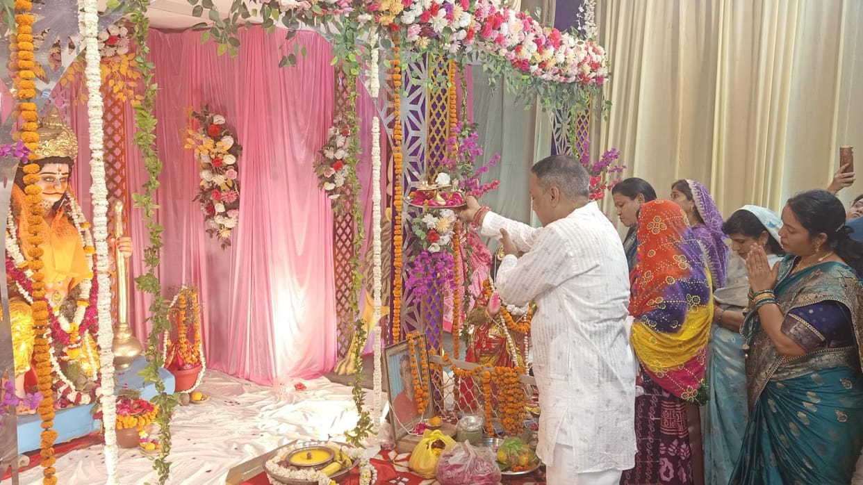 Balaji Maharaj's 41st two-day annual birth anniversary program started from Friday