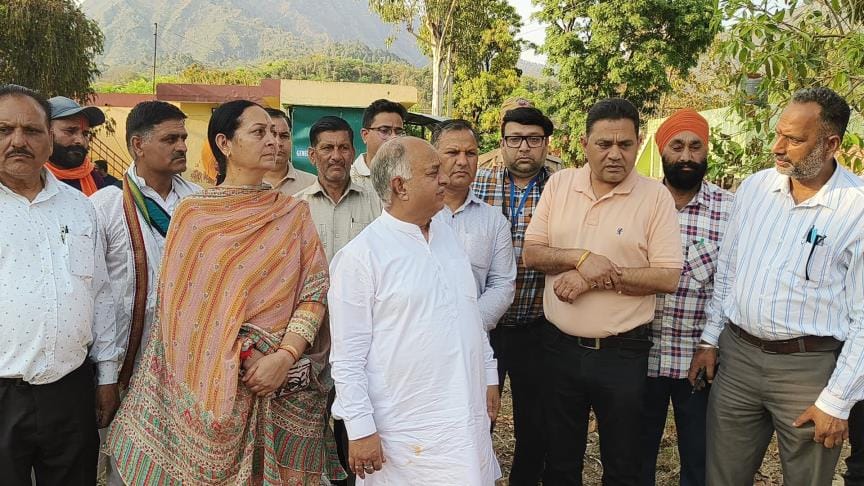 MLA Visit PHC