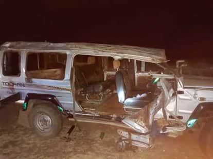 Road Accident Horrific road accident in Petlawad Jhabua four people died tragically